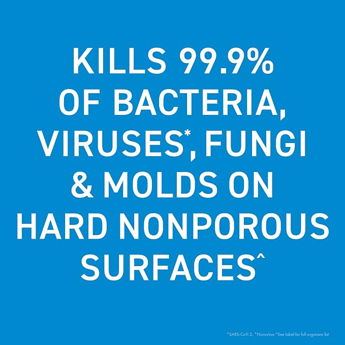 Bioesque Botanical Disinfectant Solution, Heavy Duty Broad-Spectrum Disinfectant, Kills 99.9% of Bacteria, Viruses*, Fungi, & Molds, 1 Gallon (Pack of 4)