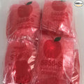 5858-S Original Mini Ziplock 2.5mil Plastic Bags 5/8" x 5/8" Reclosable Baggies (Red, Pack of 1000)