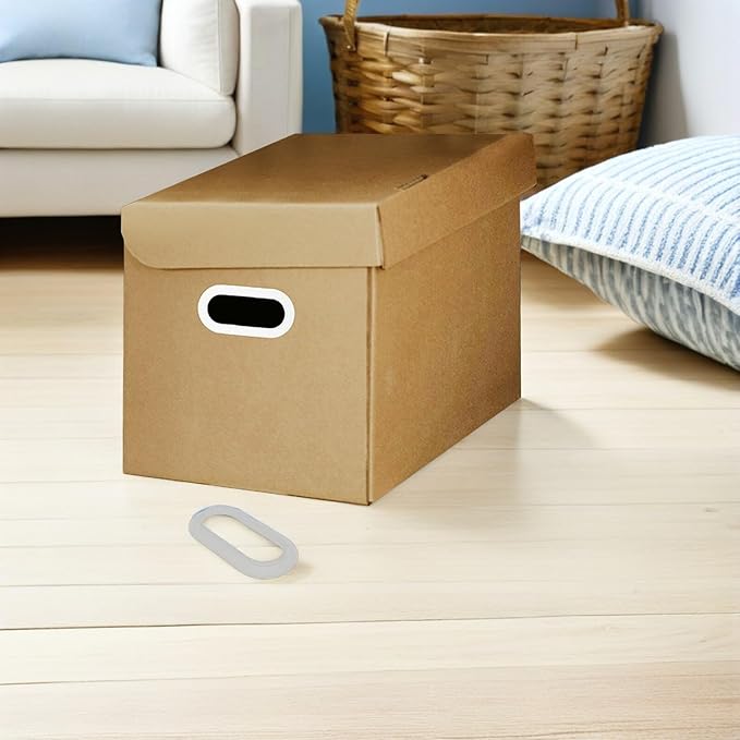 10pcs Plastic Handle for Moving Carton Boxes Heavy Duty Cardboard Box Handles for Storage and Organization Moving Home Carry Straps