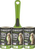 Evercare All Purpose Pet Hair Lint Roller with 2 Refills,180 Sheets –Reusable Sticky Roller for Pet Hair,Cat & Dog_Hair Remover,Lint Remover,Pet_Hair_Remover for Furniture,Clothing & Cars (Pack of 6)
