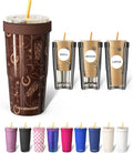 Frost Buddy Togo Buddy 30oz Tumbler - Insulated Stainless Steel (Giddy Up) | Double-wall vacuum insulated | Spill-proof flip lid | 18/8 premium stainless steel | Cup-holder friendly