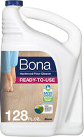 Bona Hardwood Floor Cleaner Refill - 128 fl oz - Unscented | Refill for Bona Spray Mops and Spray Bottles - Residue-Free Floor Cleaning Solution for Wood Floors