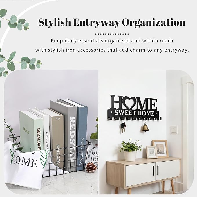 Housewarming Gift Basket for New Home | 13 Pcs Kitchen Essentials Set with Ceramic Mugs, Measuring Spoons, Storage Basket | New Home Gift Ideas | Closing Gifts for Couples & Families