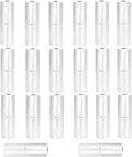 Immuson Food Storage Bags, 12 x 20 Plastic Produce Bag on a Roll Fruits, Vegetable, Bread, Food Storage Clear Bags (20 Rolls-7000 Bags)