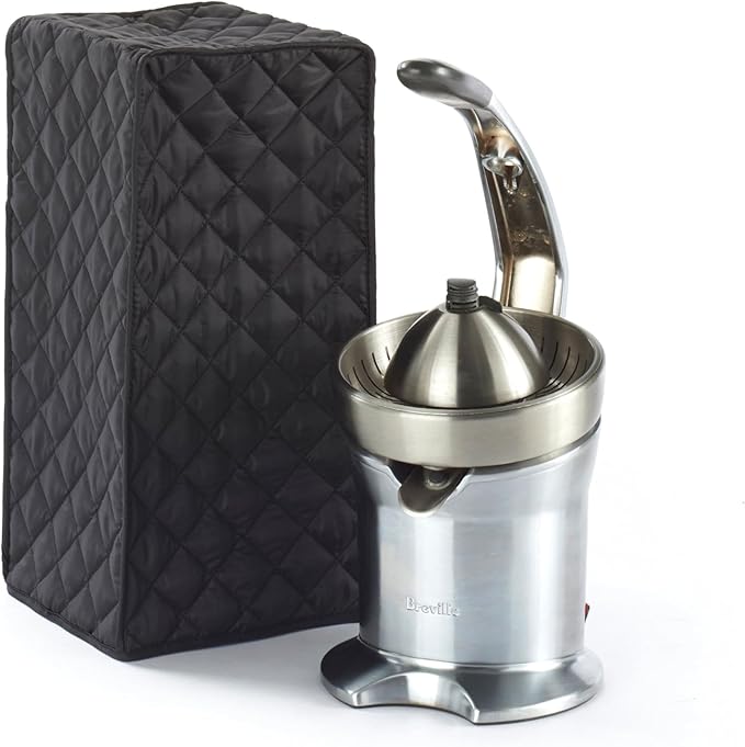 Covermates Keepsakes - Juicer Cover - Dust Protection - Stain Resistant - Washable - Appliance Cover, Black