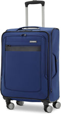Samsonite Ascella 3.0 Softside Expandable Luggage with Spinner Wheels, CO EXP Spinner, Sapphire Blue