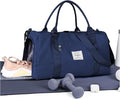 Gym Bag Womens Mens with Shoes Compartment and Wet Pocket Travel Duffel Bags for Women for Plane Sport Gym Tote Bags Swimming Yoga Waterproof Weekend Overnight Bag Carry on Bag Hospital Holdalls