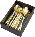 Black Bamboo Drawer Organizer - Silverware&Utensil Holder Organizer for Kitchen Drawers, Multi-Use Drawer Dividers Boxes for Bathroom Counter，Cabinet, Garage, Office Desk, Makeup, Jewelry (9"6"2.5")