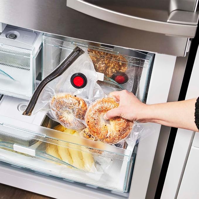ZWILLING Fresh & Save 30-pc Assorted Sizes Vacuum Sealer Bags, Reusable Sous Vide Bags | Reusable, Airtight Bags for Sous Vide, Marinating & Meal Prep. Freezer & Microwave safe.
