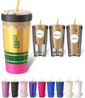 Frost Buddy Togo Buddy 30oz Tumbler - Insulated Stainless Steel (Pencil) | Double-wall vacuum insulated | Spill-proof flip lid | 18/8 premium stainless steel