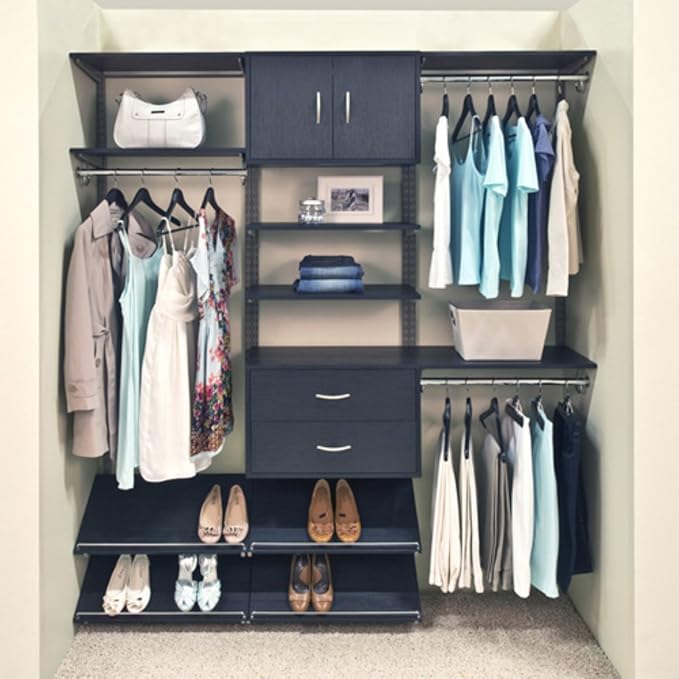 Organized Living freedomRail 2 Drawer OBox - White