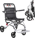 Wheel Chair for Adults,Transport Wheelchair Lightweight Foldable,Transport Chair for Senior,All Terrain Applicable,Travel Wheelchairs Can be Easily Placed in The Trunk.