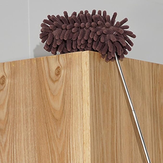 Microfiber Duster - Extendable Feather Duster | Extendable Duster | Feather Dusters for Cleaning | Microfibre Duster Brush | Long Duster Microfibre Duster with Handle for Car, Window, Furniture