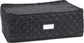Covermates Keepsakes - Serveware Storage - Padded Protection - ID Window - Stain Resistant - Machine Washable - China Storage, Black