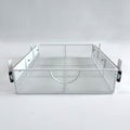 Pull Out Closet Drawer for Clothes | Sliding Wire Basket for Wardrobe Cabinets | Roll Out Storage Organizer | Side Mounting | for Home, Kitchen,Pantry
