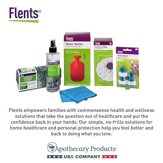 Flents Lens Wipes, Wipe 'N Clear, 150 Count, Pre-Moistened, Streak-Free, Safe for Glasses, Sunglasses, Gentle Cleaning, Clear Vision, Individually Wrapped for Travel & Convenience, Made in the USA