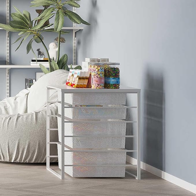 Compact Hanging Pullout Drawer Basket,Pull Out Drawer Organizer Containers Storage Bin,for Home Office Bedroom Laundry Room(Style3)