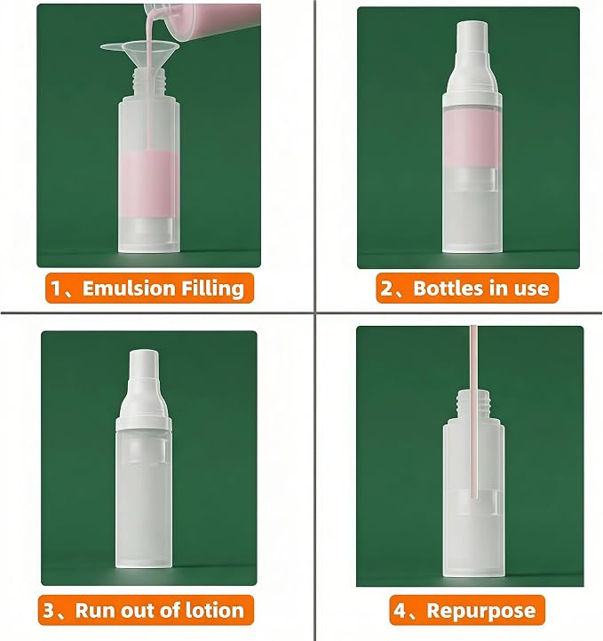 360° Angle Work - Small Spray Bottle | 1.7oz/50ml - Mini Spray Bottle - TSA Approved Travel Bottle | Portable Refillable Leak Proof | For Perfume Toner Hair spray Facial Moisturizing | 1.7oz/50ml-PK 3