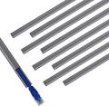 One Cord Cover Wall 153in(9X L17in) - Mini Wire Hider, Wire Cover for Hiding Speaker Wire, Baby Monitor Cord - Paintable Wire Channel for Cable Concealer, W0.5in H0.3in, CMR05 Grey