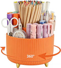 Camelmother 360°Rotating Pen&Pencil Holder For Desk With 5Slots Cute Office | Spacious Beautiful & Durable For Teachers Students Workers Easy Storage for Pens Stationery