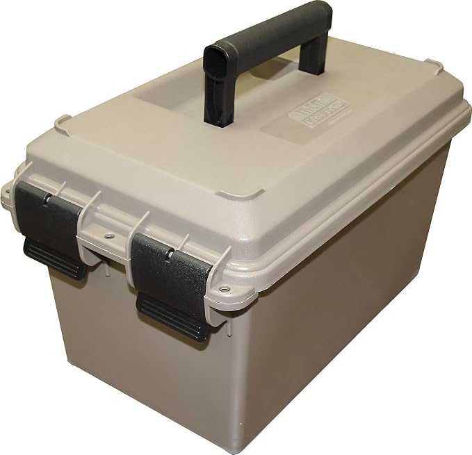 MTM TMC15 Tactical Mag Can | Fits 15 Mags of 20 or 30 Round 223/5.56 Mags, Water Resistant, Lockable, Stackable, Snap Lock Latches, USA Made