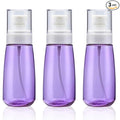 Cosywell Fine Mist Spray Bottle 3.4oz/ 100ml Empty Cosmetic Refillable Travel Containers Plastic Hair Spray Bottle Sprayer for Perfume Skincare Makeup Lotion (3Purple)