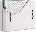 HOMESURE Mattress Bags for Storage & Moving - Heavy Duty, Strong Zipper Closure - Semi-Transparent, Full XL