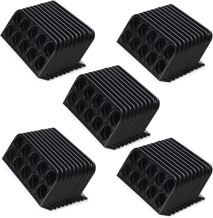 50Pack Cable Chase Wire Bracket,Cable Chase Bracket Support Organizer | Cable Support Wire Holder for NMB,Wire Stackers Keep Electrical Cord Bracket Tidy Clean&Save Time Space Labor,1" with 10-Hole