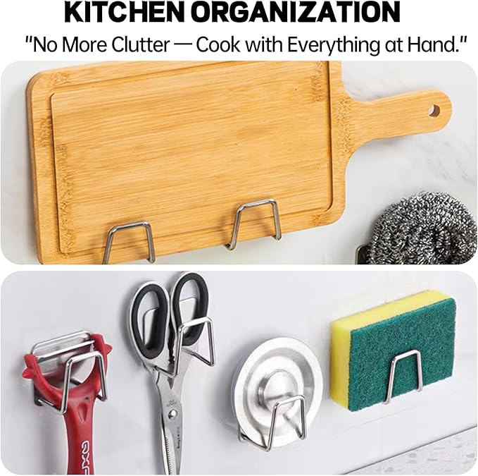 Sponge Holder for Kitchen Sink Suction,sponge caddy in Sink Sponge Holder Dish Rack for Kitchen Storage Organization Home Necessities（2 Pcs）
