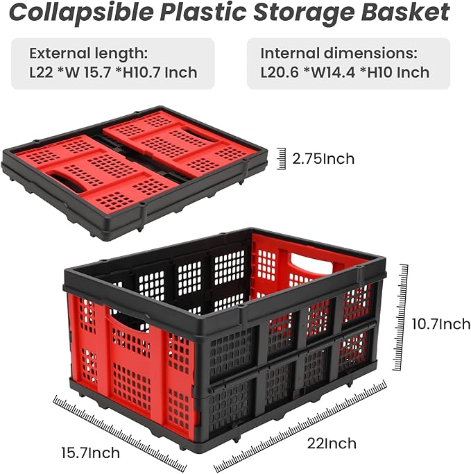 330LB Folding Hand Truck Heavy Duty Carrying, 2-in-1Hand Truck Dolly Foldable with Folding Basket, Combination of 4 Wheels and 2 Wheels Convertible Dolly Cart with Retractable Handle Dolly for Moving.