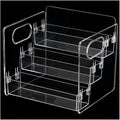 2 Pcs Seasoning Packet Organizer, Seasoning Organizer for Cabinet, Ood Storage Organizer Box with Detachable Dividers Snacks Spice Packets organizer for Kitchen XXL (XXXL-2)