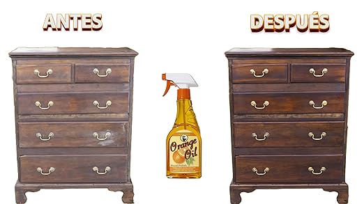 HOWARD - Orange Oil Wood Polish - Revitalize and Conditions Your Wood Furniture, Safe on finished and unfinished wood. Size: 8 Fl oz