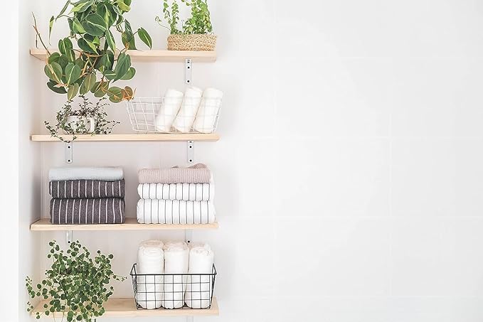 White Cabinet Shelves, Melamine 1/2'' Thick, Custom, Cut to Size. (10' Depth x 27'' Length)