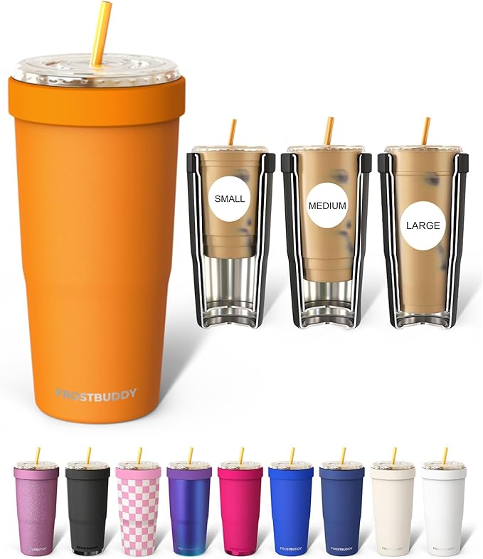 Frost Buddy Togo Buddy 30oz Tumbler - Insulated Stainless Steel (Rocky Top) | Double-wall vacuum insulated | Spill-proof flip lid | 18/8 premium stainless steel