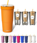 Frost Buddy Togo Buddy 30oz Tumbler - Insulated Stainless Steel (Rocky Top) | Double-wall vacuum insulated | Spill-proof flip lid | 18/8 premium stainless steel