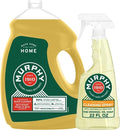 Murphy 145oz Oil Soap Wood Floor Cleaner with 22oz Oil Soap Wood Cleaner | Spray Bottle Oil Soap Wood Cleaner