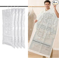 hanging vacuum storage bags for coats, 27x43 in 4PCS,Clothing protection, dustproof and anti-aging protection to prevent wrinkles for Clothes, Suits, Coats