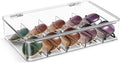 Sorbus Sunglasses Organizer - Plastic Stackable Eyeglass Case Storage Organizer for Multiple Glasses - Reading Glasses