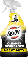 Easy-Off Heavy Duty Degreaser, Removes Grease & Grime, for Kitchen, Garage, Outdoor & More 32oz