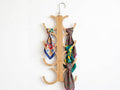 Scarf Hanger Holder Organizer Tank Top Hanger 8 Hook Space Saving Closet Accessory for Closet, Dorm & Home,Scarfs,Ties(1, Semi-Circular Open Hanger)