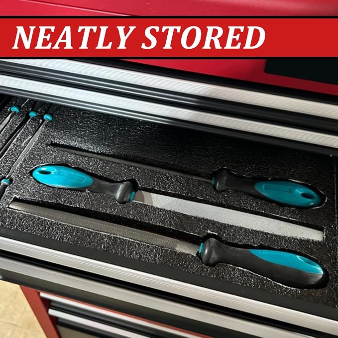 6 Pack Tool Box Foam Inserts for Cases,Tool Box Liner Polyethylene Sheets, Toolbox Kaizen Organizer and Storage Shadow(18 x 12 x 1 Inch,Red, Black)