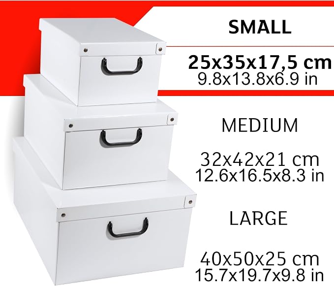 Lavatelli: Storage Box: Small - Hortensia Hydrangeas - Lid-Side Handles, Decorative Cardboard Organizer, Folds, Home-Clothes-Linens, 13.8 x 9.8 x 6.9