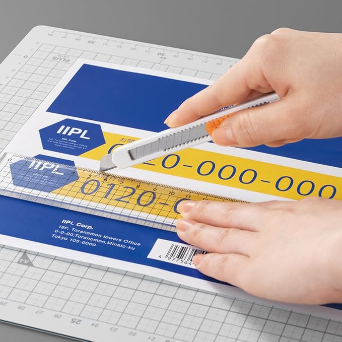 Plus ME-500T 48-630 Labels, Normal Labels, FSC Certified Paper, Uncut, 100 Sheets