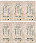 Hanging Vacuum Storage Bags – Space-saving storage bags for clothes, suits and jackets(Six,70 * 110cm)