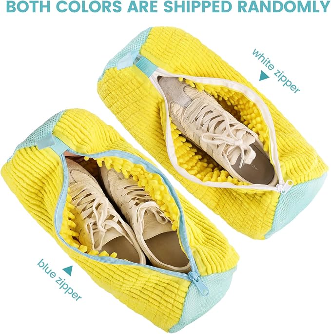 Shoe Washing Machine Bag Reusable Sneakers Tennis Shoe Cleaning Bags for Washing Machine and Dryer, Delicates Laundry Bags for Lingerie, Socks and More