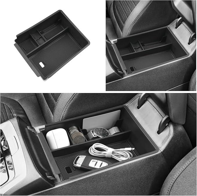 2025 2026 Tucson Center Console Organizer for 2026 Hyundai Tucson Accessories Armrest Console Box Compatible with 2022-2025 2026 Hyundai Tucson With Automatic Transmission(Not for Limited/Hybrid)