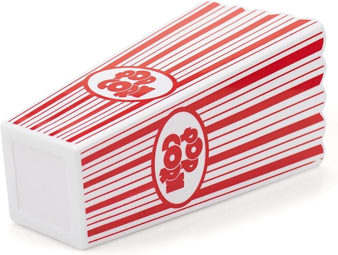 Tebery 21 Pack Plastic Open-Top Popcorn Boxes Reusable Popcorn Containers - 7.7" Tall x 4" Square