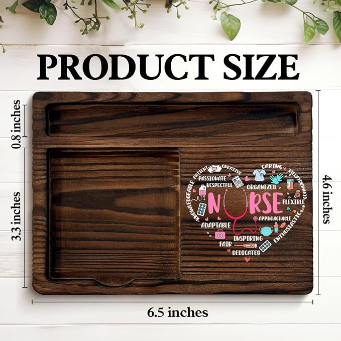 Nurse Gifts for Women Work, Appreciation Gifts for Nurses RN LPN CNA NP Nursing Students, Nursing Gift Nurse Post it Note Dispenser for Office Desk Decor