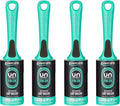 Evercare with Unstopables Fresh Scent All-Purpose Lint Roller, 4-Pack, 50 Layers Per Roller, Total 200 Sticky Sheets, Pet Hair & Lint Remover