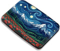 Maicican RFID Blocking Aluminum Credit Card Holder | Slim Metal Wallet for Women & Men, Business Card Case for Travel, Fits Front Pocket, Card holder wallet - Starry Sky Flower